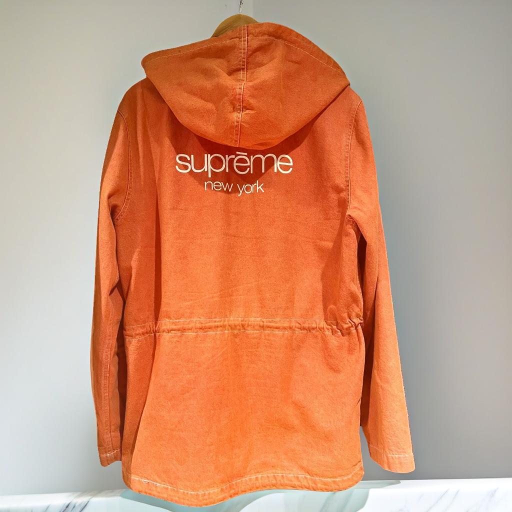 1 Of 1 Supreme Washed Hooded Work Jacket - Pino Art