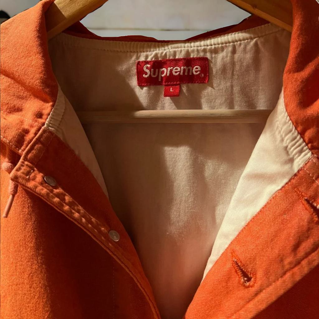 1 Of 1 Supreme Washed Hooded Work Jacket - Pino Art