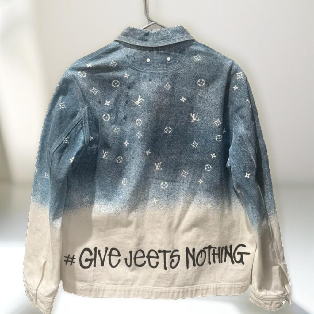 1 Of 1 Louis vuitton blouse unisex size Large “give jeets nothing”