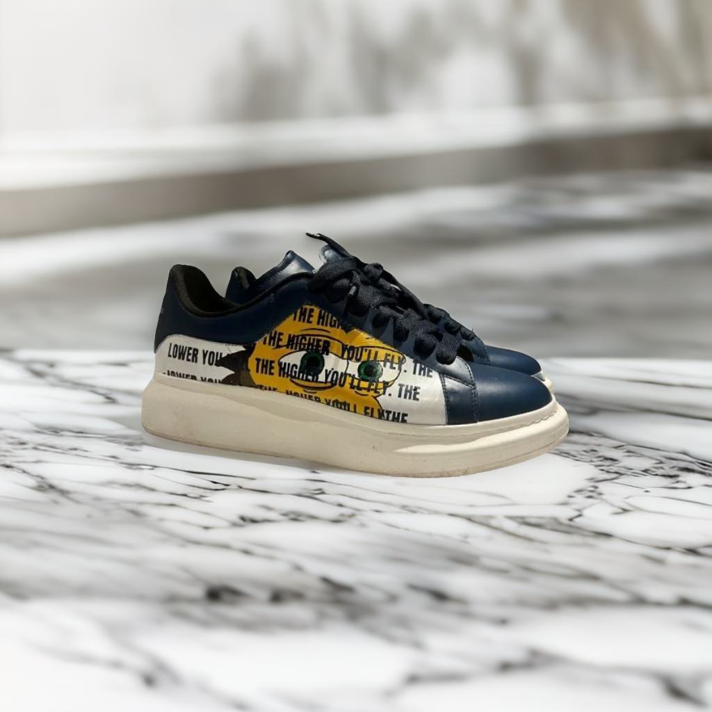 1 of 1 Alexander McQueen “Dark Pino” Custom Sneakers