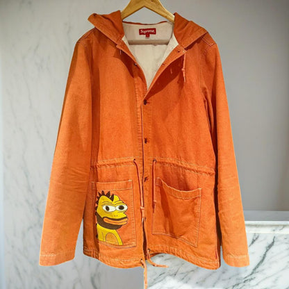 1 Of 1 Supreme Washed Hooded Work Jacket - Pino Art