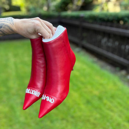 1 of 1 Alexander Wang "$DPINO" Custom Boots