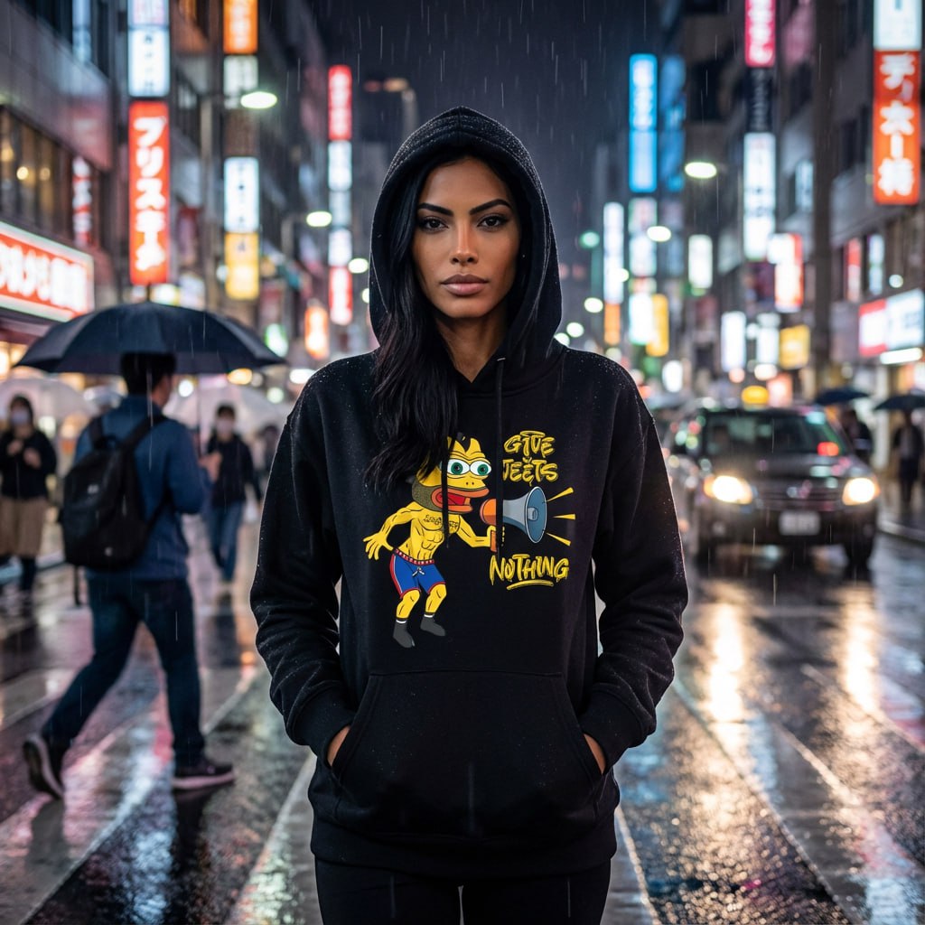 Give Jeets Nothing Dark Pino Custom Hoodie